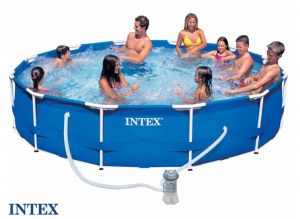 PISCINE Tubulaire INTEX 3,66 x 0,76 m + POMPE 1,7 m3/h