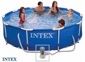 PISCINE Tubulaire INTEX 3,05 x 0,76 m + POMPE 1 m3/h